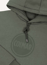 Colmar ORIGINALS Felpa logata con cappuccio MILITARE
