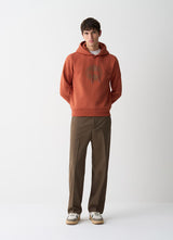 Colmar ORIGINALS Felpa logata con cappuccio ARANCIO