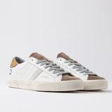 D.A.T.E. HILL LOW SCRATCH WHITE-MUSTARD