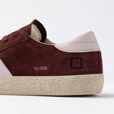 D.A.T.E. HILL LOW SUEDE BORDEAUX