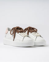 D.A.T.E. SFERA CALF WHITE-PINK