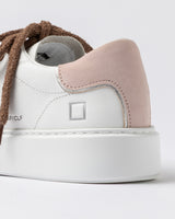 D.A.T.E. SFERA CALF WHITE-PINK