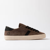 D.A.T.E . HILL LOW SUEDE BROWN