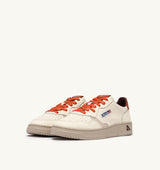 AUTRY MEDALIST LOW IN PELLE SAND E PUMPKIN