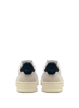 AUTRY MEDALIST LOW IN PELLE BIANCA E BLU