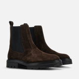 HOGAN Chelsea Ankle Boots H673 Marrone
