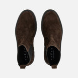 HOGAN Chelsea Ankle Boots H673 Marrone