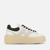 Hogan H-Stripes Bianco Grigio Marrone