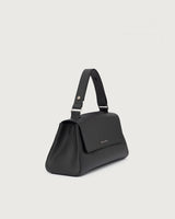 ORCIANI Borsa Sveva Longuette Soft in pelle con tracolla NERO