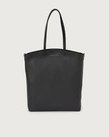 ORCIANI Shopper media Ladylike M Soft in pelle NERO