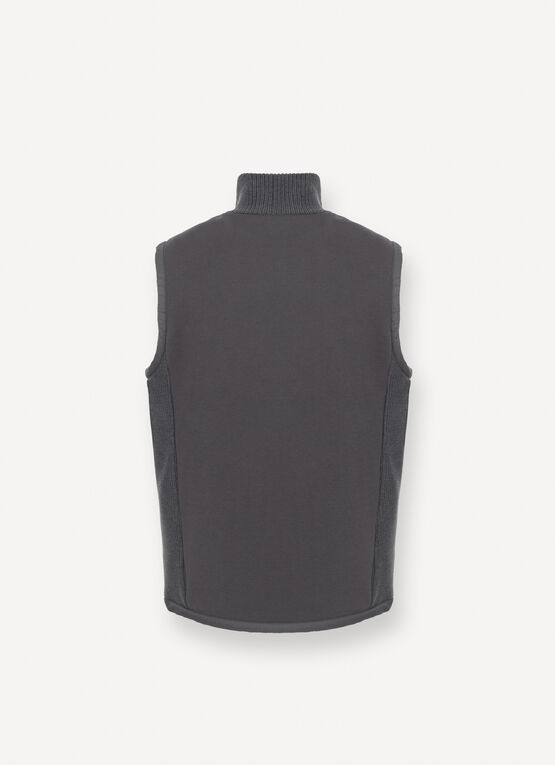 Colmar ORIGINALS Gilet con inserti in maglia a costina
