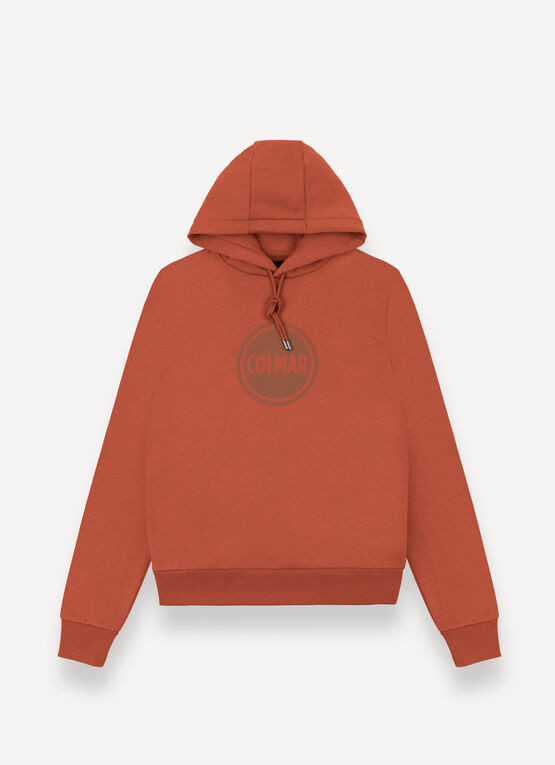 Colmar ORIGINALS Felpa logata con cappuccio ARANCIO