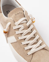 D.A.T.E. HILL LOW SUEDE BEIGE