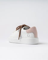 D.A.T.E. SFERA CALF WHITE-PINK