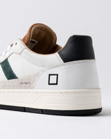D.A.T.E . COURT 2.0 VINTAGE WHITE-CUOIO