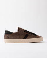 D.A.T.E . HILL LOW SUEDE BROWN