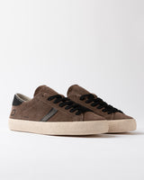 D.A.T.E . HILL LOW SUEDE BROWN