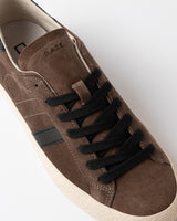 D.A.T.E . HILL LOW SUEDE BROWN