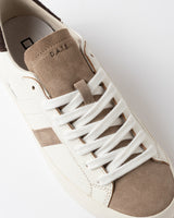 D.A.T.E . HILL LOW VINTAGE WHITE-BROWN