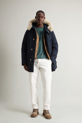 WOOLRICH Arctic Parka in Ramar  pelliccia removibile BLU