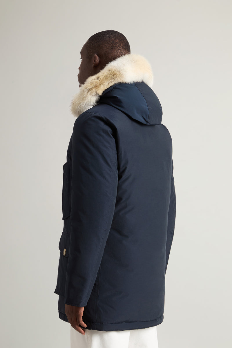 WOOLRICH Arctic Parka in Ramar  pelliccia removibile BLU