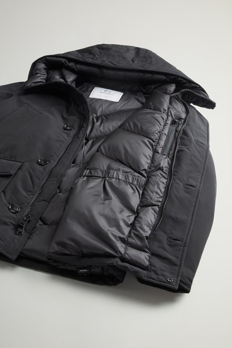 WOOLRICH Arctic Anorak in Ramar NERO