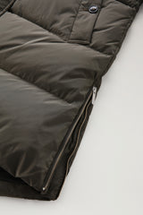 WOOLRICH Alsea con cappuccio in nylon elasticizzato Dark Green