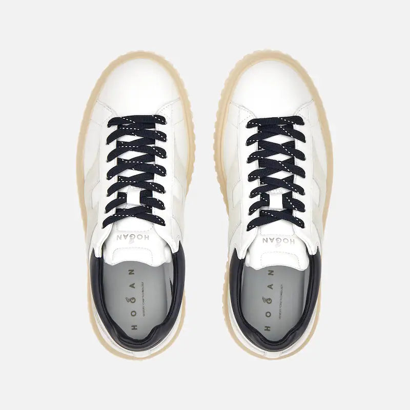 Hogan H-Stripes Avorio Grigio Blu