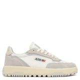 AUTRY WILDPACE LOW IN MESH E SUEDE BIANCO E MARSHMALLOW