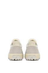 AUTRY WILDPACE LOW IN MESH E SUEDE BIANCO E MARSHMALLOW