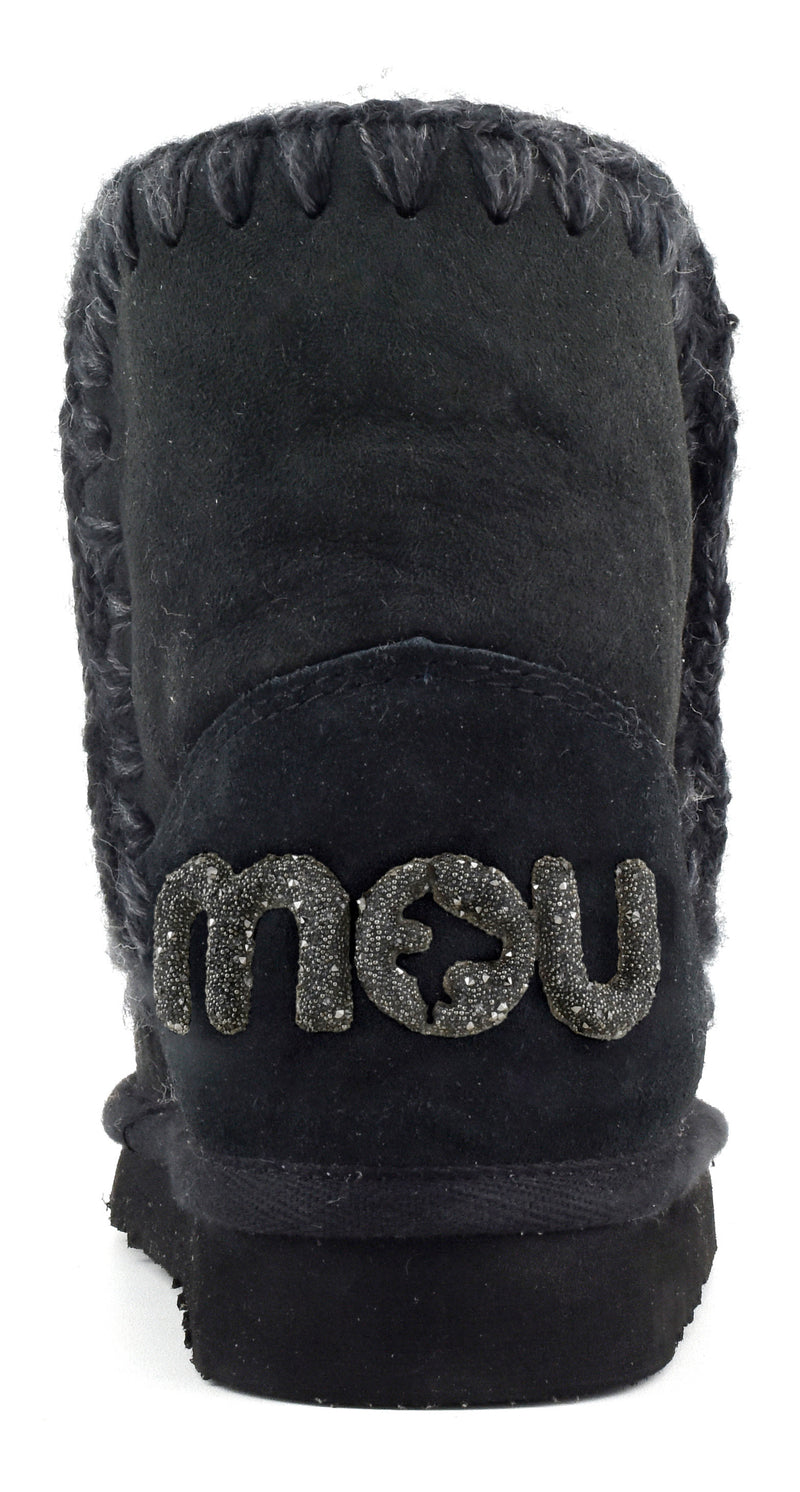 MOU Eskimo 18 glitter logo NERO