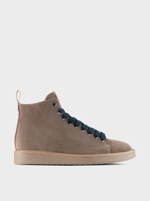 PANCHIC Polacchino P01 in Suede NOCE COBALTO