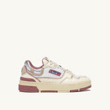 AUTRY CLC LOW IN PELLE WHISPER WHITE ASH ROSE E SILVER