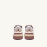 AUTRY CLC LOW IN PELLE WHISPER WHITE ASH ROSE E SILVER