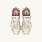 AUTRY CLC LOW IN PELLE WHISPER WHITE ASH ROSE E SILVER