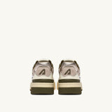 AUTRY CLC LOW IN PELLE WHISPER WHITE LIZARD E PLATINUM